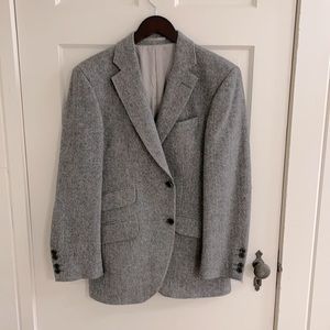 Hacket London Grey Wool Men’s Blazer